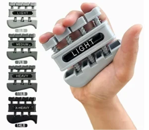 Two-Way Five-Finger Hand Grip Trainer for Finger Strength and Rehabilitation
