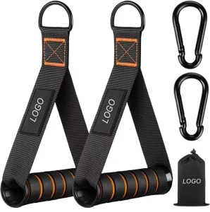 Two-color Foam + ABS Handle QT-0516 for Resistance Band Pull Rope Back Fitness Equipment Accessories