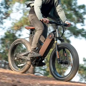 US Warehouse Stock Hybrid Electric Bike Snow Bike 7 Speed Pedal Assist 24 Inch Powerful Long Range