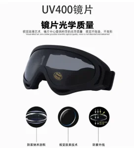 UV Protection Anti-Sand Anti-Dust Goggles Dustproof Windproof Motorcycle Sunglasses Riding Glasses for Cycling Sports