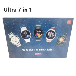Ultra Smartwatch with 7 Straps Metal Ocean Rubber Nylon 49mm Wireless Charger Bluetooth Calling