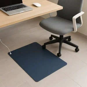 Ultra-Thin 1mm Blue Grounding Mat High-Strength Conductive Earthing Pad Anti-Static Anti-Crease for Desk and Floor