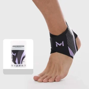 Ultra-thin Polyester Compression Ankle Sleeve, Adjustable Non-Slip, Unisex
