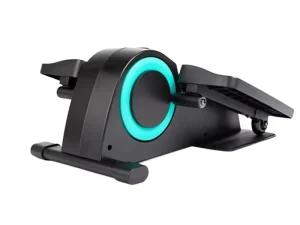 Under Desk Elliptical Pedal Exerciser Manual Resistance Metal Frame Home Fitness Machine for Seniors