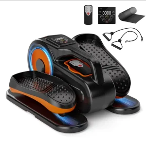 Under Desk Elliptical Pedal Exerciser Seated Mini Elliptical Machine for Home, Office and Seniors