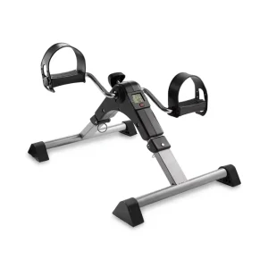 Under Desk Leg Exercise Machine with Adjustable Resistance, Pedal Cycling Trainer, Mini Exercise Bike
