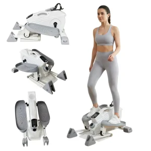 Under Desk Portable Elliptical Stepper Foot and Leg Pedal Exerciser for Home or Work