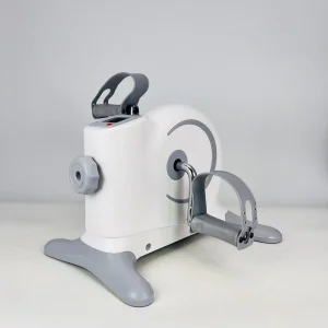 Under Desk Stationary Bike Foot Pedal Exerciser Mini Exercise Bike Portable Mini Leg Pedal Bike Trainer for Rehabilitation