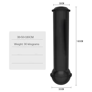 Unfalling Doll Punching Sandbag Cast Iron Standing Sandbag for Home Use Chinese Martial Arts and Boxing Equipment