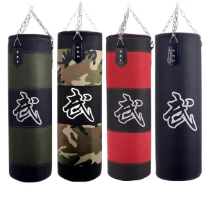 Unfilled Freestanding Heavy-Duty Sand Bag Punching Boxing Bag