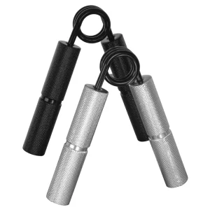 Unisex A-Shaped Aluminium Alloy Handle Grip Spring Trainer 50LB for Finger and Hand Exercise