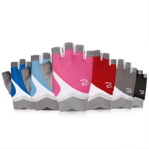 Unisex Breathable Half-Finger Weightlifting Gym Gloves