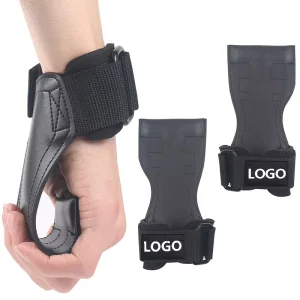 Unisex Breathable Leather Weightlifting Wrist Wraps and Hand Grips