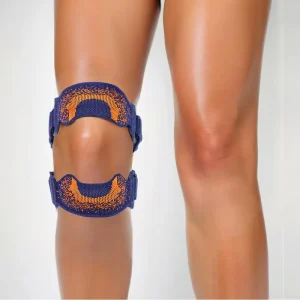Unisex Breathable Soft 3D Knitted Heavy Duty Adjustable 3-in-1 Plus Size Patella Knee Support Belt for Fitness