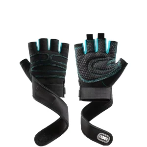 Unisex Half-Finger Weightlifting and Cycling Gloves with Adjustable Wrist Support