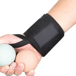 Unisex Nylon Wrist Support Straps with Thumb Loop for Weightlifting