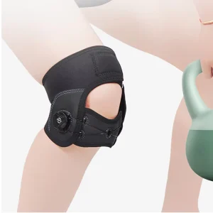 Unisex Outdoor Fitness Patella Stabilizer Breathable Knee Sleeve for Sports Protection
