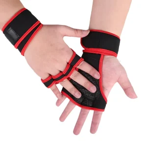 Unisex Sport Workout Gloves for Weightlifting Gym Training, Wrist Palm Protector