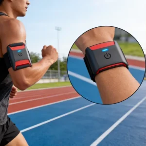 Unisex Wireless Fitness Tracker Smart Heart Rate Monitoring Armband with Heart Rate Monitor Waterproof IP67