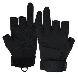 Unisex XXS-XXL Fingerless Half-Finger Waterproof Gym Sports Outdoor Cycling Hunting Paintball Tactical Training Gloves