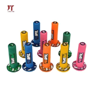 Universal Anti-Slip Rubber Handlebar Grips for Bikes, Scooters, Electric Bikes, and Motorcycles