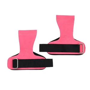 Universal Gym Gloves Hand Grip Strap Super Fiber Sports Fitness Wrist Strap Weightlifting Palm Protectors