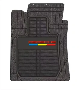 Universal Waterproof Heavy-Duty 4-Piece Rubber Car Floor Mats Pre-Cut SUV Vans Truck