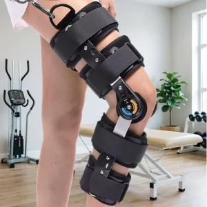 Unloader Knee Brace for Osteoarthritis with Pressure Distribution, Breathable Design, and Stabilizers