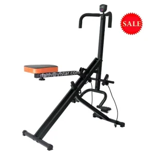 Upright Row and Ride Rowing Machine with Squat Assist