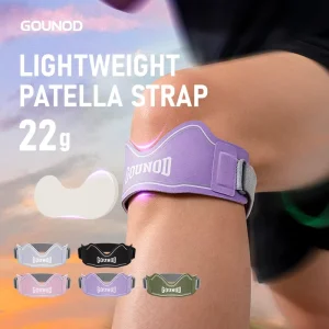 V shape Contour Knee Hugging Fit with 3 Layer Composite Fabric Lightweight Patella Knee Strap
