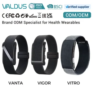 VALDUS OEM ODM Screenless GPS Smart Bracelet ECG Health Fitness Tracker Heart Rate Waterproof Sport Bracelet Smartwatch
