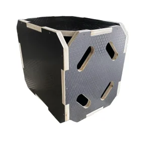 VBW03 Newly Designed Durable Black Wooden Plyo Box 20x24x30in