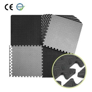 VIGFIT High Density EVA Foam Gym Floor Puzzle Mat Durable Eco friendly Protective Flooring Tiles for Exercise