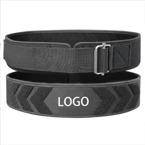 Velcro Weightlifting Belt Adjustable Gym Training Belt Core Stability Support Fitness Lifting Belt for Cross Fit Workout