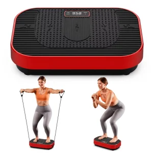 Vertical 200W 1 99 Speed Levels Durable PP Whole Body Workout Weight Loss Exercise Customized Logo OEM ODM Fitness Platform