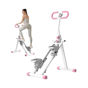 Vertical Climber Workout Machine Stable Adjustable Frame Stair Climber
