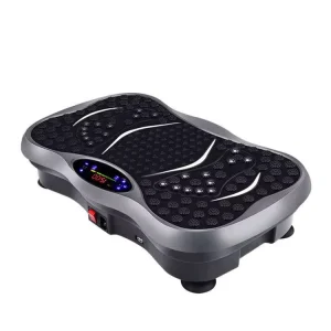 Vertical Electromagnetic Vibration Plate Fitness Platform Exercise Machine Silent Speed Control Weight Loss Fat Burner for Women
