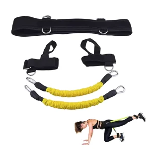 Vertical Jump Trainer Device with Strength Training Bands