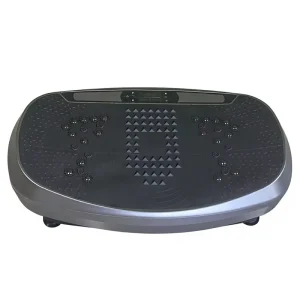 Vertical Power Plate Vibration Exercise Machine and Whole Body Fitness Platform for Home Use
