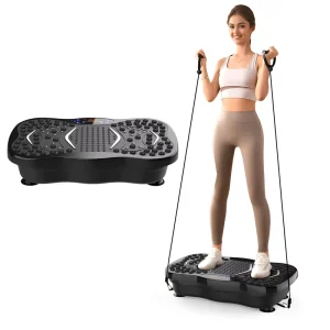 Vertical Slim Vibration Platform Home Use Whole Body Fitness ABS Bodybuilding Exercise Vibration Plate Machine