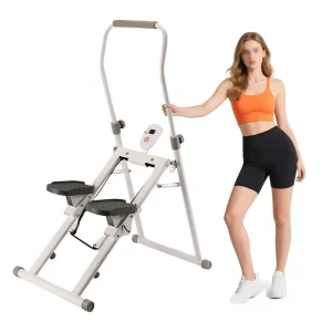 Vertical Step Mountain Climber Plastic Stair Climbing Machine for Home Gym
