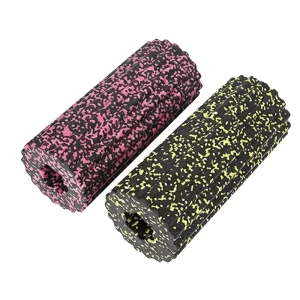 Vertical Stripe EPP Massage Foam Roller, Hollow Core, for Muscle Release