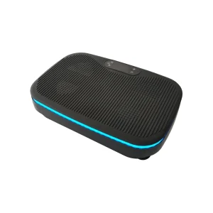 Vertical Whole Body Vibration Platform with Speaker and LED Light, Portable Home Use
