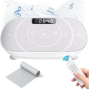 Vibrating Plate Massage Whole Body Vibration Plate Remote Exercise Machine