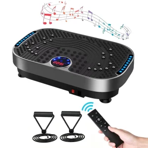 Vibration Plate Electric Fitness Machine with Vertical Vibration Platform
