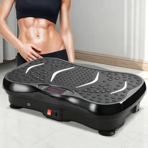Vibration Plate Exercise Machine, Home Use, 5 Adjustable Vibration Gears, Low Noise, Touch Screen