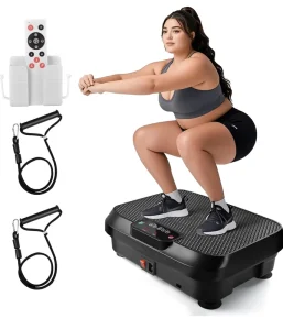 Vibration Plate Exercise Machine for Lymphatic Drainage and Whole Body Workout