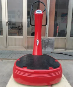 Vibration Plate Exercise Machine with Resistance Exercise Plate