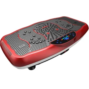 Vibration Platform Exercise Machine with 2 Resistance Bands and Big Size Vibration Plate