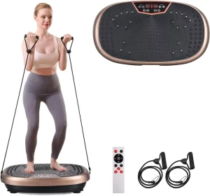 Vibration Platform Exercise Machine with Massage Function
